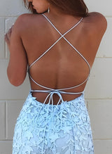 Sheath/Column Scoop Neck Short/Mini Lace Homecoming Dresses