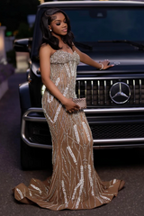 Classic Sweetheart Strapless Sleeveless Prom Dresses Sheath Floor Length With Beads