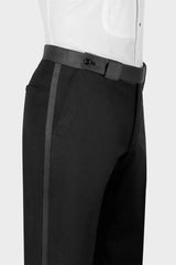 Off-White Shawl Lapel Double-Breasted Jacquard Prom Suit