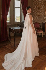 Elegant Straps Sleeveless Satin Prom Dresses Beading Long With Pleats