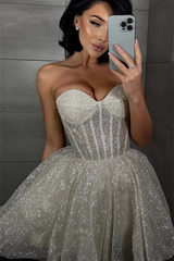 Dazzling Sweetheart Strapless Sleeveless Homecoming Dresses Mini With Pleats