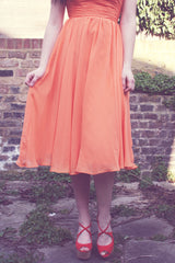 A-line One-shoulder Sweetheart Knee Length Chiffon Homecoming Dress-Ballbella