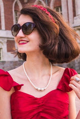 A-line Spaghetti Strap Tea Length Charmuse Homecoming Dress-Ballbella