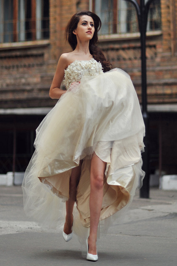 tulle ankle length dress Elegant Spaghetti Straps Ankle Length Tulle Prom Dresses Cute Dresses