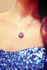 A-line Strapless Knee Length Tulle Splicing Pailette Homecoming Dress-Ballbella