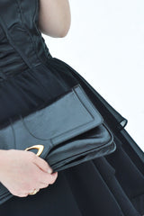 A-line Sweetheart High-low Length Chapel Chiffon Prom Dress-Ballbella