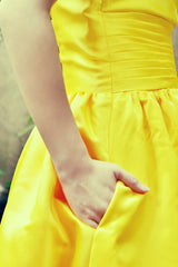 A-line Sweetheart Knee Length Charmuse Sleeveless Homecoming Dress-Ballbella