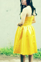 A-line Sweetheart Knee Length Charmuse Sleeveless Homecoming Dress-Ballbella