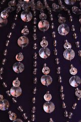 A-line Sweetheart Knee Length Chiffon Rhinestone Prom Dress-Ballbella