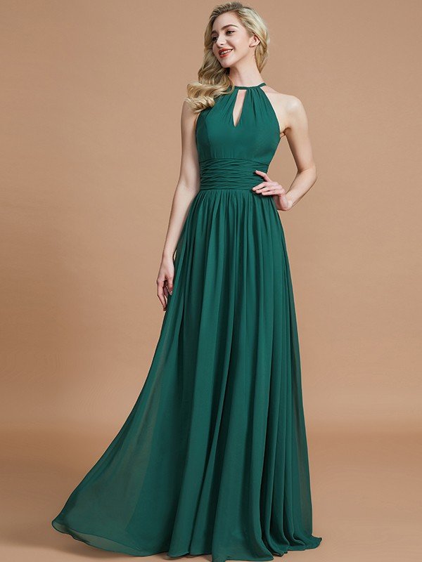 Amazing Chiffon Scoop Sleeveless Bridesmaid Dresses Amazing Chiffon Scoop Sleeveless Bridesmaid Dresses