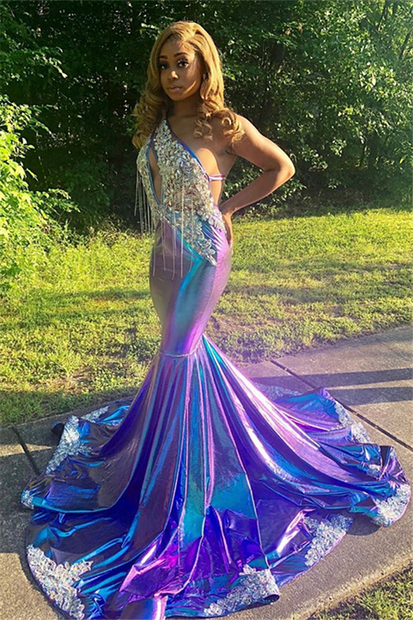 Asymmetric Beads Appliques Prom Dresses Alluring Open Back Fit and Flare Evening Gowns Asymmetric Beads Appliques Prom Dresses Alluring Open Back Fit and Flare Evening Gowns
