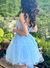 Ball-Gown Sweetheart Sleeveless Short/Mini Homecoming Dresses-Ballbella