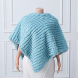 Beige Vertical Look Winter Wedding Shawl-Ballbella