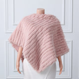 Beige Vertical Look Winter Wedding Shawl-Ballbella