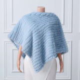 Beige Vertical Look Winter Wedding Shawl-Ballbella