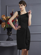 Charming Sleeveless Applique Short Taffeta Bridesmaid Dresses-Ballbella