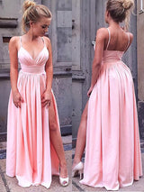 Charming Sleeveless Straps Ruched Dresses-Ballbella