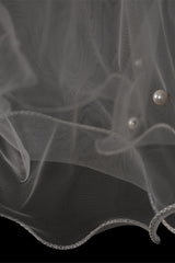 Cherry Pretty With Bowtie Wedding Veils-Ballbella