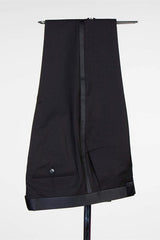 Chic Black Designer Shawl Lapel Men Suits for Wedding-Ballbella