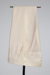 Chic Peaked Lapel Double Breasted Bespoke Men Suits-Ballbella