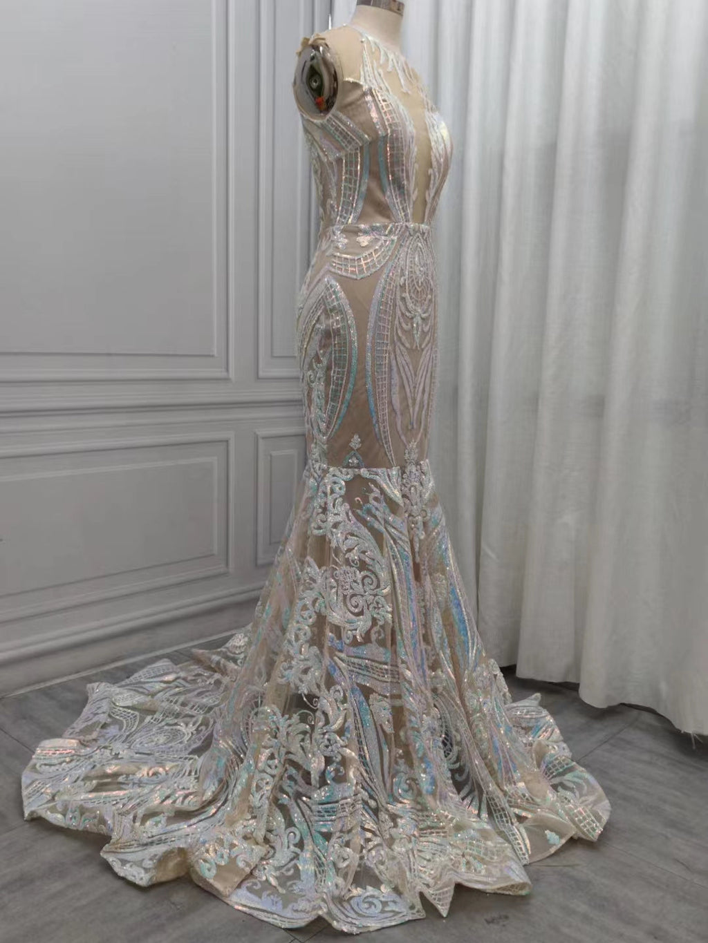 bulle de mer long dress large sale MARINA Formal Dress