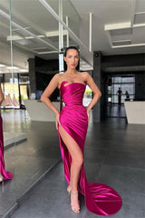 Classic Sleeveless Amazing Slit Prom Dresses Mermaid Long-Ballbella