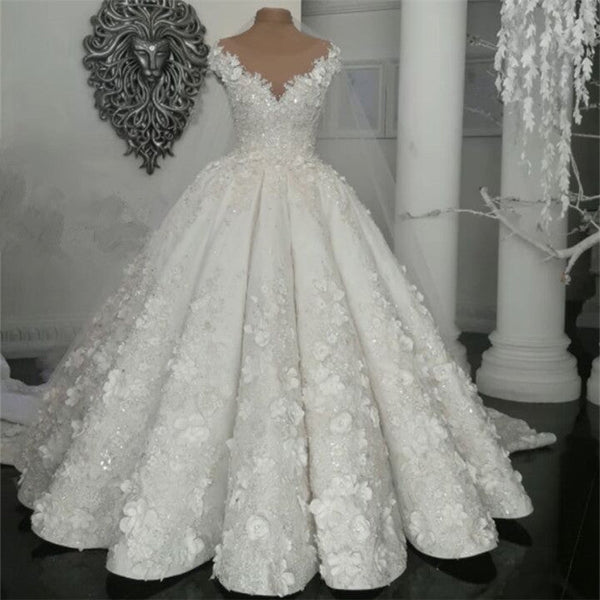 Ballbella custom made this long lace sleeveles wedding dress, we sell dresses online all over the world. Also, extra discount are offered to our customs. We will try our best to satisfy everyoneone and make the dress fit you well.