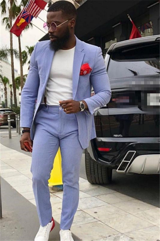 Classy Lavender Slim Fit Men Prom Suits Online Classy Lavender Slim Fit Men Prom Suits Online