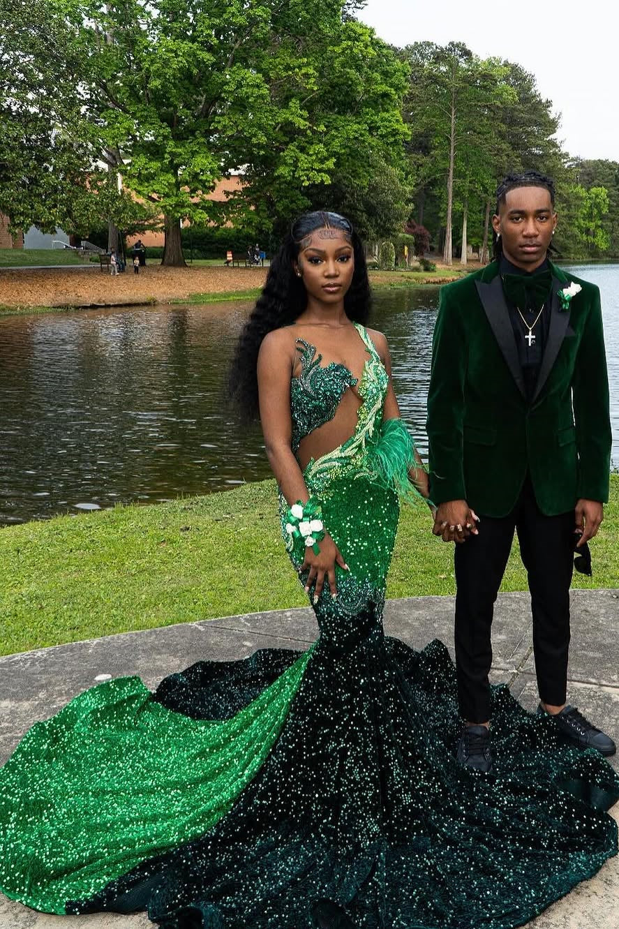 Dark Green Emerald Green Mermaid Hot See through Keyhole Prom Dresses Dark Green Emerald Green Mermaid Hot See through Keyhole Prom Dresses