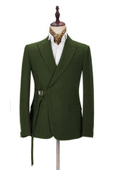 Elegant Bespoke Peaked Lapel Men Suits for Prom-Ballbella
