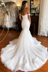 Elegant Sweetheart Straps Mermaid Wedding Dresses Sleeveless Open Back With Appliques Lace-Ballbella