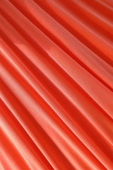 Elegant V-neck Orange Open Back Mermaid Floor Length Prom Dresses-Ballbella