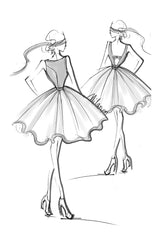 Exclusive Short Wedding Dress Retro Bridal Dress Bateau Sleeveless Reception Bridal Gown-Ballbella