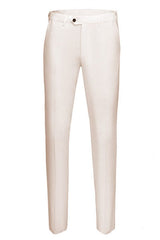 Fashion Nude Pink Slim Fit Shawl Lapel Wedding Suits Online-Ballbella