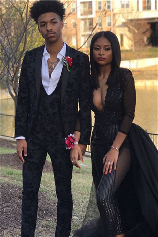 suits to go with a black dress Trendy Black Dress and Suit Combos for Stylish Looks
