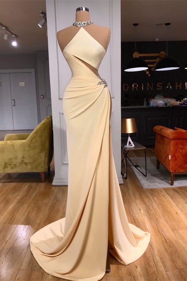 Glamorous Sleeveless Long Prom Dress On Sale Glamorous Sleeveless Long Prom Dress On Sale