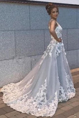 Gorgeous Sleeveless Sweetheart Prom Dresses With Lace Long-Ballbella