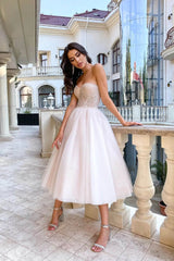 Gorgeous Sweetheart Prom Dress with Beaded Details and Sleeveless Design-Ballbella