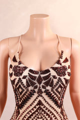 Halter Sequined Sparkle Burgundy Feathers Mermaid Prom Dresses-Ballbella