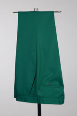 Jade Peaked Lapel 3-Piece Prom Suit-Ballbella