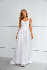 Mermaid High Split Sweetheart Spaghetti strap Floor-length Sleeveless Backless Prom Dresses-Ballbella