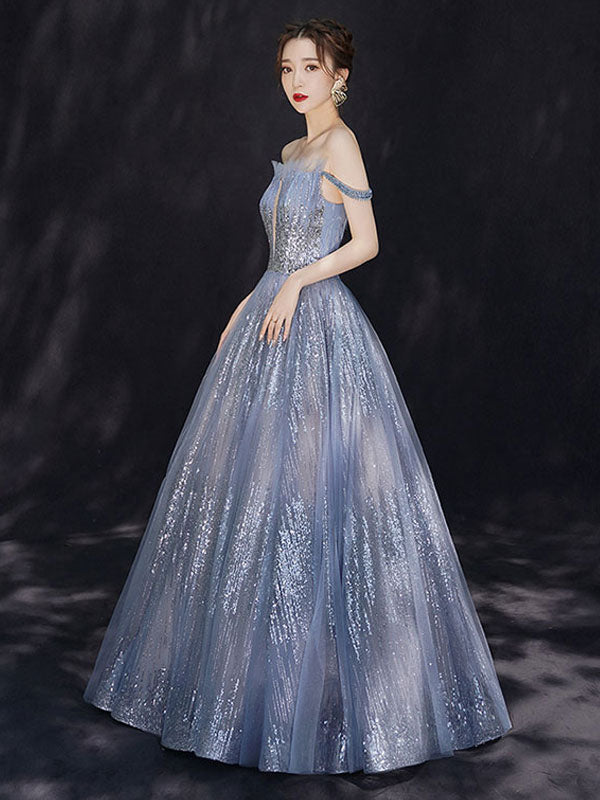 Modern Evening Dress Constellation Dress Princess Silhouette