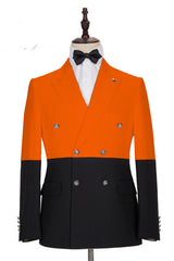 Modern Slim Fit Peaked Lapel Prom Outfits s-Ballbella