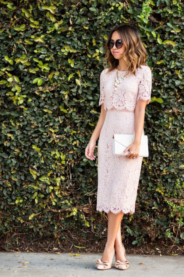 Pink Column 1/2 Sleeve Summer Homecoming Dress On Sale Ballbella Pink Column 1/2 Sleeve Summer Homecoming Dress On Sale Ballbella