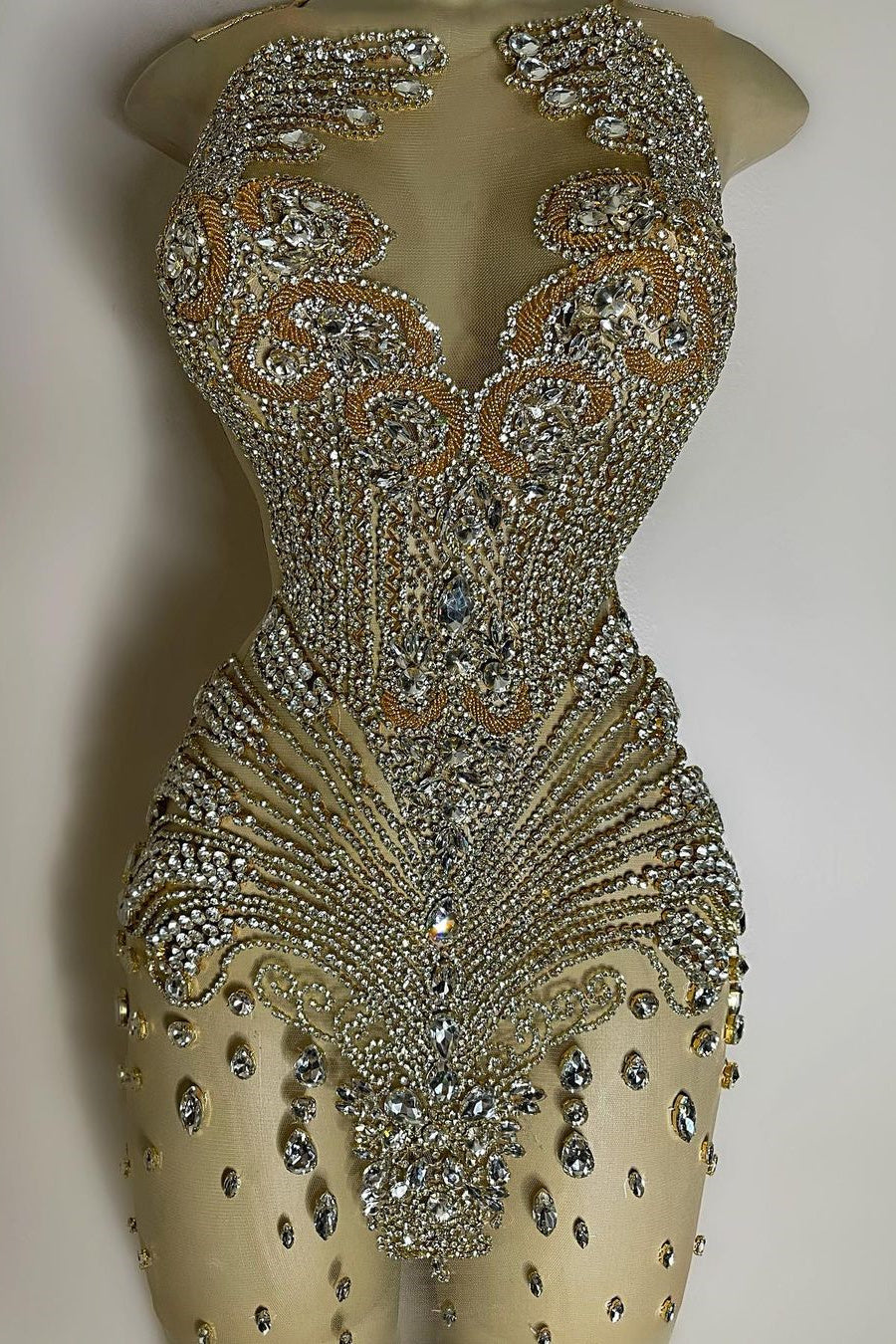 Sequined Mermaid Jewel Jersey Beading Sleeveless Mini Rhinestone Party Ballbella Sequined Mermaid Jewel Jersey Beading Sleeveless Mini Rhinestone Party Ballbella