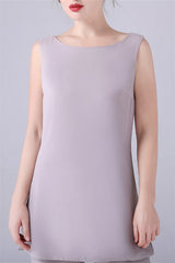 Sleeveless strap jewel casual mother's suit-Ballbella