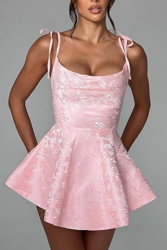 satin mini dress homecoming Red Satin Off The Shoulder Short Homecoming Dress Red / 12