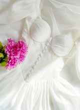 Sweetheart Sleeveless Short/Mini Chiffon Homecoming Dresses-Ballbella