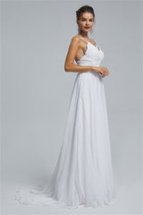 Tulle A-line Sheer Straps Sweetheart Applique Floor-length Sleeveless Wedding Dress Cover-Ballbella