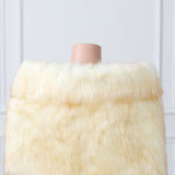 Warm Beige Ear Design Winter Wedding Shawl-Ballbella